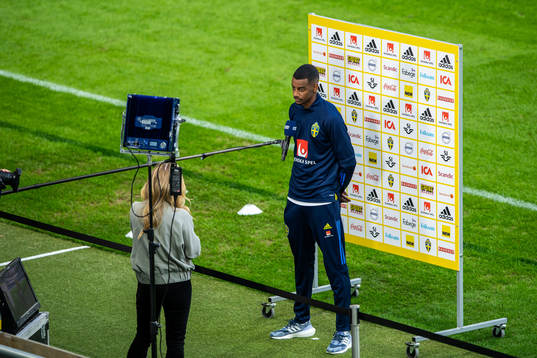 Alexander Isak of Sweden