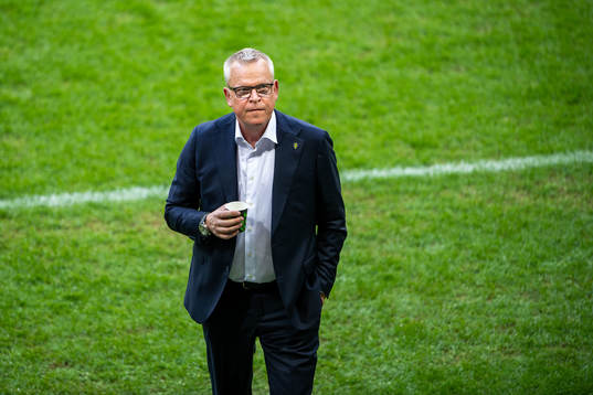 Janne Andersson, head coach of Sweden