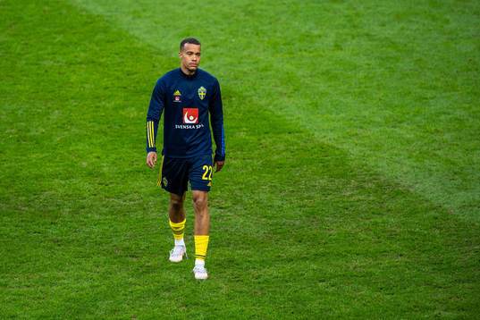 Robin Quaison of Sweden