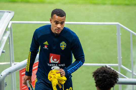 Robin Quaison of Sweden