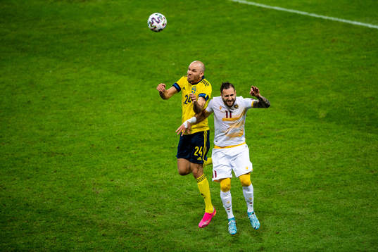Marcus Danielson of Sweden and Tigran Barseghyan of Armenia