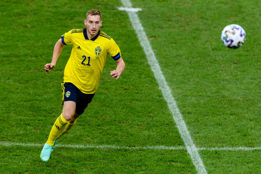 Dejan Kulusevski of Sweden