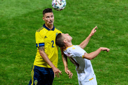 Mikael Lustig of Sweden and Hakob Hakobyan of Armenia