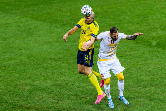 Marcus Danielson of Sweden and Tigran Barseghyan of Armenia