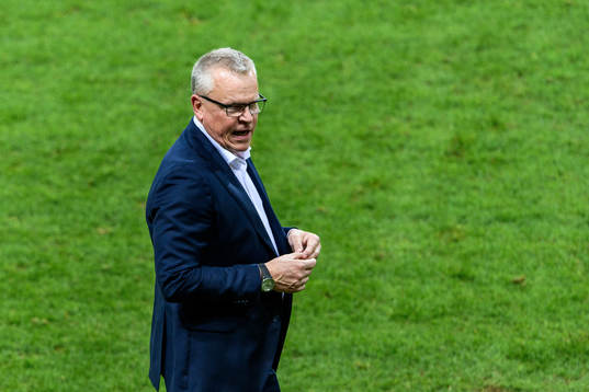 Janne Andersson, head coach of Sweden