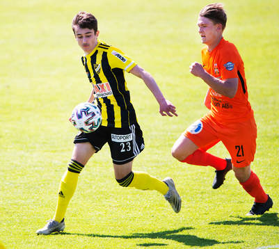IFK Hässleholms Armin Culum i matchen i division 2 Södra
