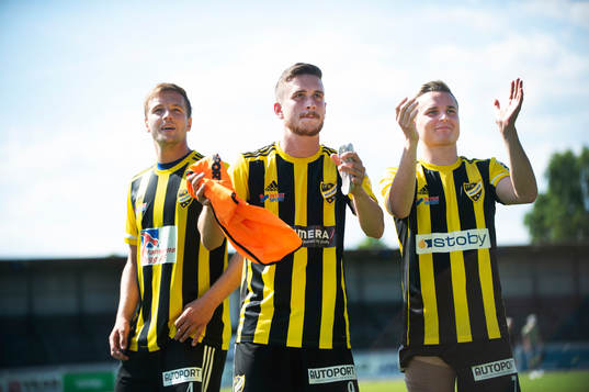 IFK Hässleholms Hampus Rydh, Max Sandberg och Danny
