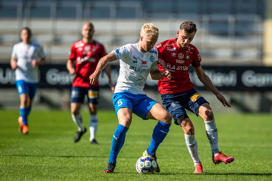 Värnamos Victor Larsson och Örgrytes Anton Lans