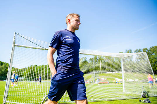 Eskilsminnes Tränare Patrik Ingelsten deppade