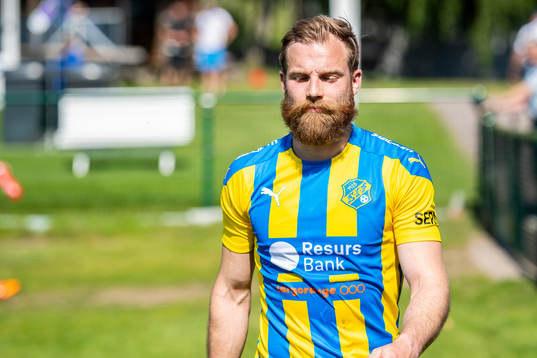 Eskilsminnes Emil Åberg deppar
