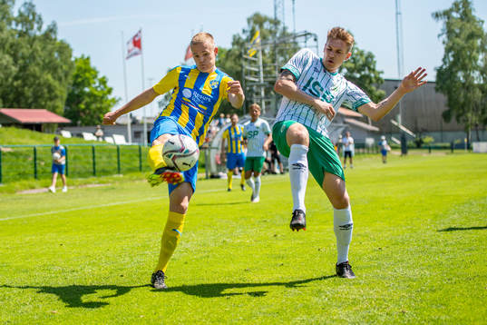 Eskilsminnes Filip Lundeberg och Västra frölundas Niklas