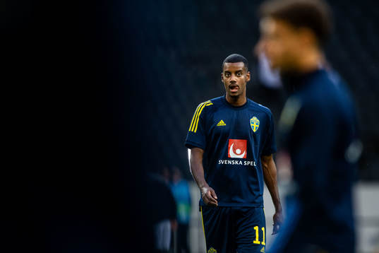 Alexander Isak of Sweden