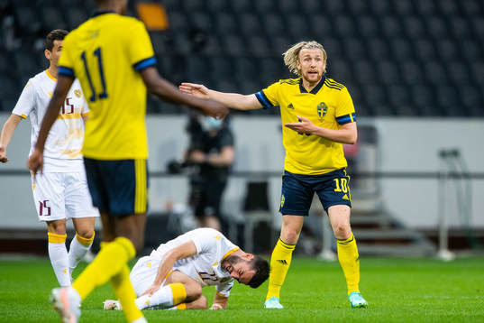 Emil Forsberg of Sweden