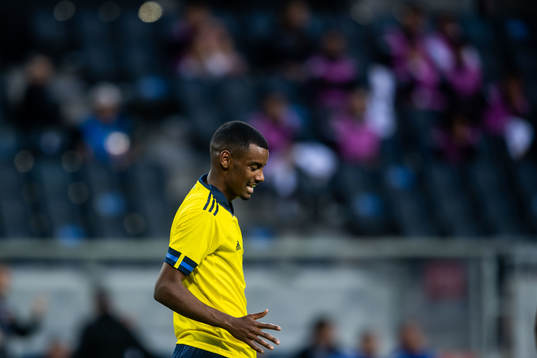 Alexander Isak of Sweden