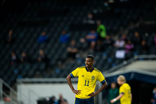 Alexander Isak of Sweden