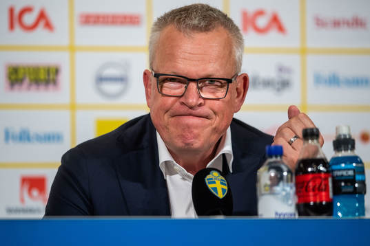 Janne Andersson, head coach of Sweden