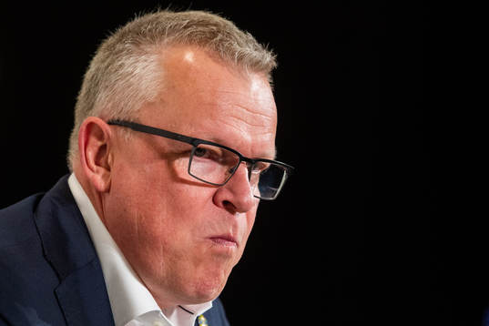 Janne Andersson, head coach of Sweden