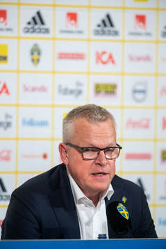 Janne Andersson, head coach of Sweden