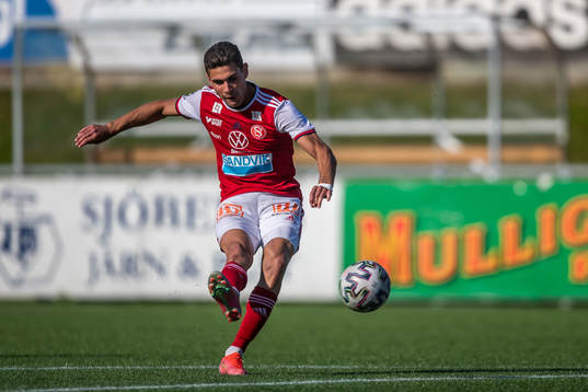 Sandvikens Ahmed Bonnah gör 3-1
