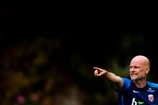 Ståle Solbakken, head coach of the Norwegian national