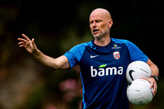 Ståle Solbakken, head coach of the Norwegian national