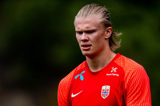 Erling Braut Haaland of the Norwegian national football team