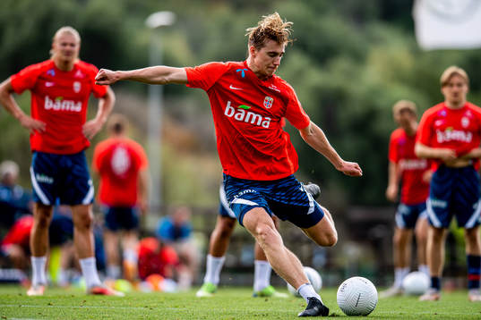 Kristian Thorstvedt of the Norwegian national football team