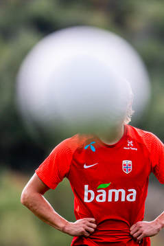 Erling Braut Haaland of the Norwegian national football team
