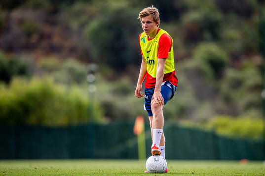 Jens Petter Hauge of the Norwegian national football team