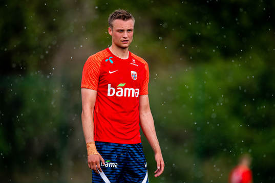 Stian Gregersen of the Norwegian national football team
