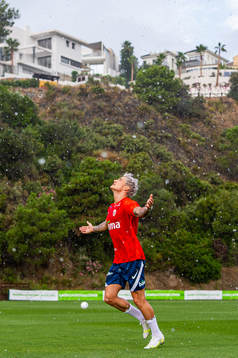 Mathias Normann of the Norwegian national football team