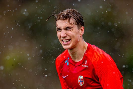 Kristian Thorstvedt of the Norwegian national football team