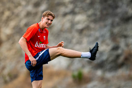 Kristian Thorstvedt of the Norwegian national football team