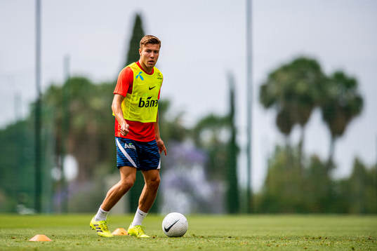 Fredrik André Bjørkan of the Norwegian national football