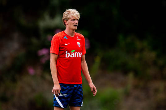 Morten Thorsby of the Norwegian national football team