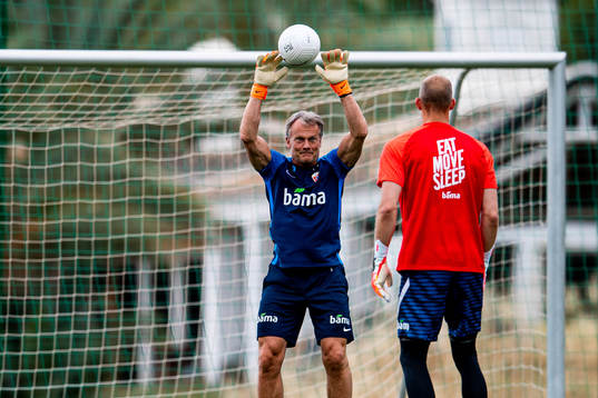 Frode Grodås, goalkeeper coach of the Norwegian national
