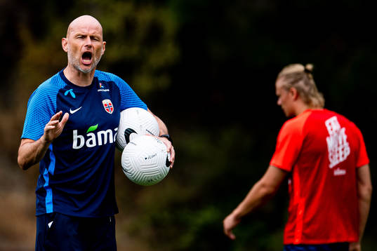 Ståle Solbakken, head coach of the Norwegian national
