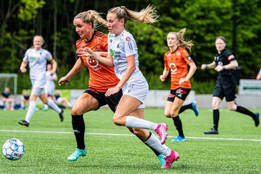 Dina Fosso Dale of Åsane and Ine Strømstad Berre of