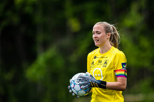 Goalkeeper Ingvild Thynes Villa of Åsane