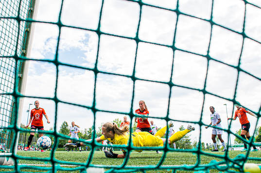 Goalkeeper Ingvild Thynes Villa of Åsane