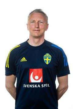 Niklas Egnell, fysiolog för U21 landslaget i fotboll