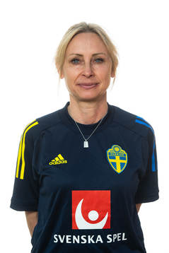 Marita Emilsson Käll, materialansvarig för U21 landslaget