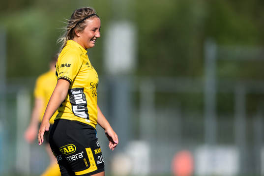 Elfsborgs Ebba Johansson jublar