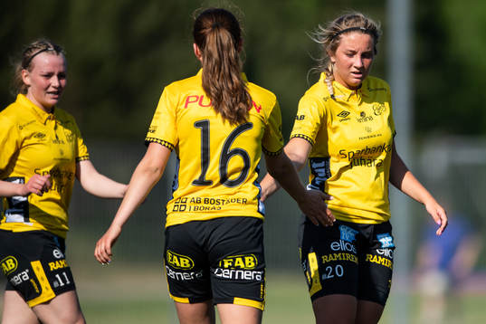 Elfsborgs Ebba Johansson, Leann Nyström och Donika Shala