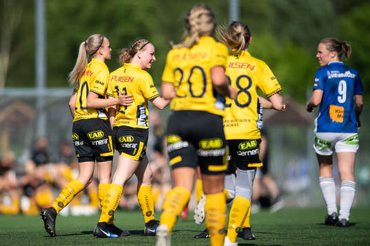Elfsborgs spelare jublar