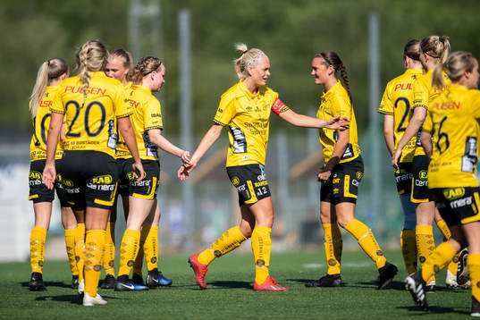 Elfsborgs spelare jublar