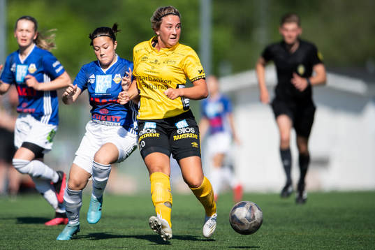 Mariedals Wilma Ericsson och Elfsborgs Ebba Johansson