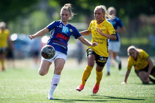 Mariedals Agnes Alsin och Elfsborgs Moa Skoglund