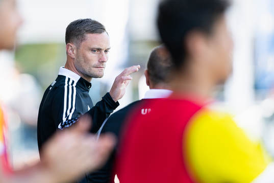 Falkenbergs tränare Tobias Tuvesson