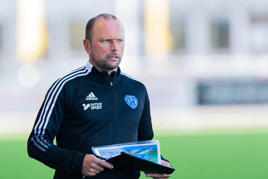 Falkenbergs assisterande tränare Jonas Axeldal